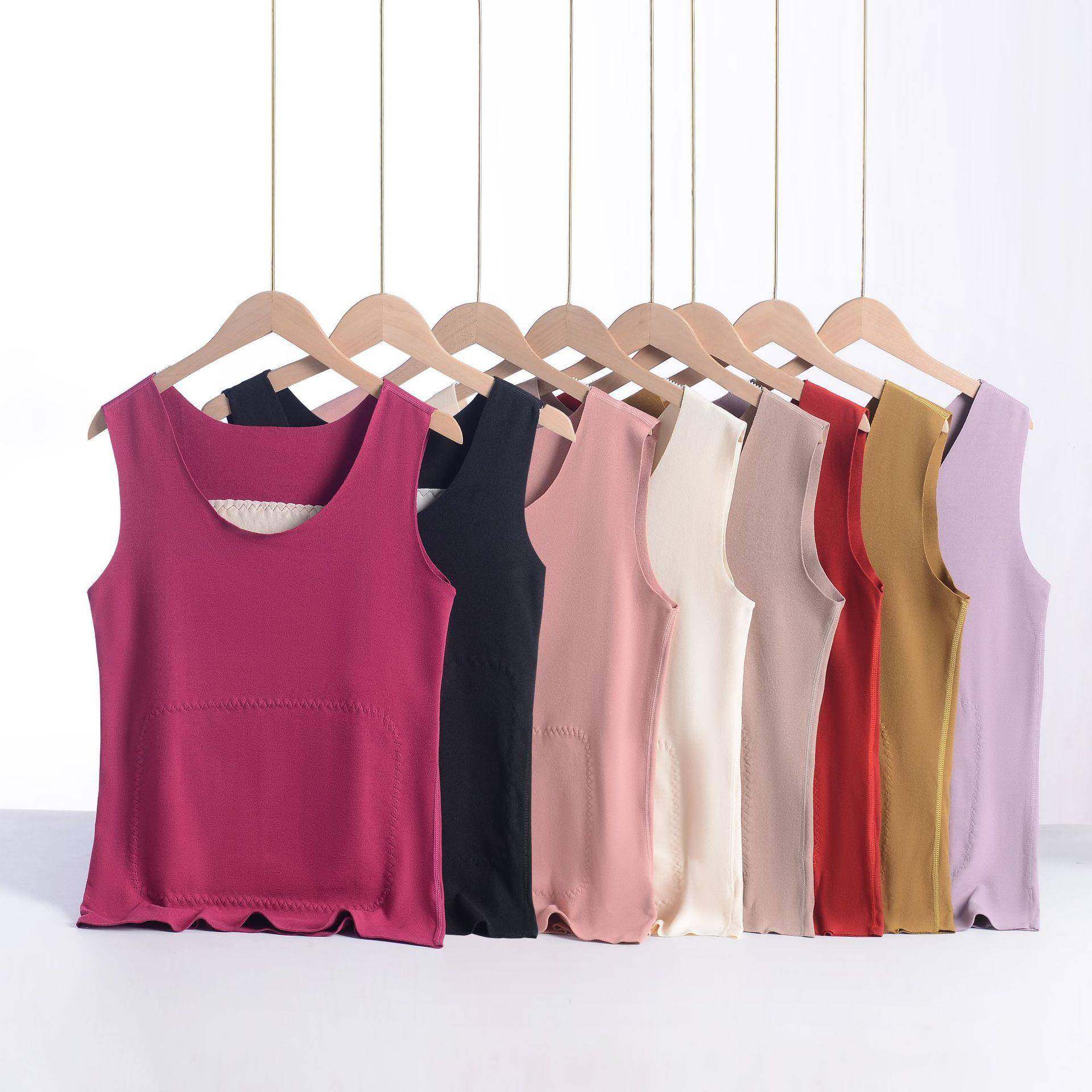 护肚后背加肥大码胖MM女士保暖背心秋冬季加绒加厚内衣德绒打底衫,女士内衣/男士内衣/家居服,保暖背心,淘宝优惠券,粉丝福利购,淘宝优惠卷