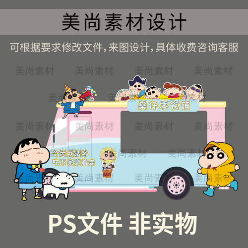儿童生日派对蜡笔小新主题背景板素材
