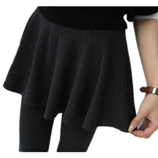 leggings skirt for Fake thin piece women outerwear two