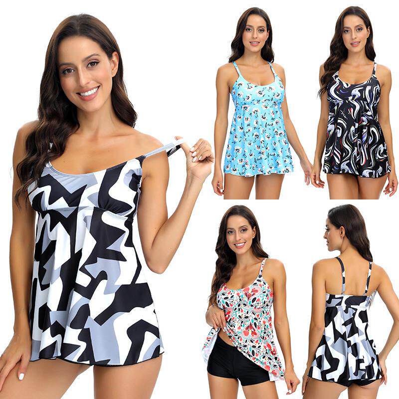 women for tankini boxer independent digital fashion style