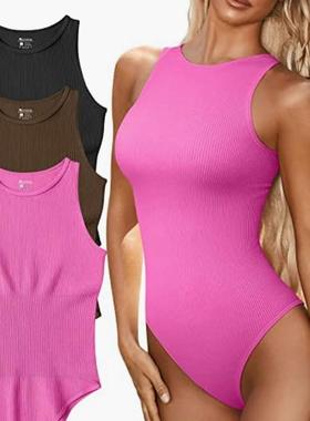 -kb bodysuit womens pants tripartite sexy casual fit slim