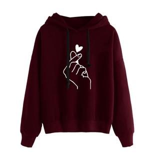 casual sweatshirt colors hooded Loose multiple refill