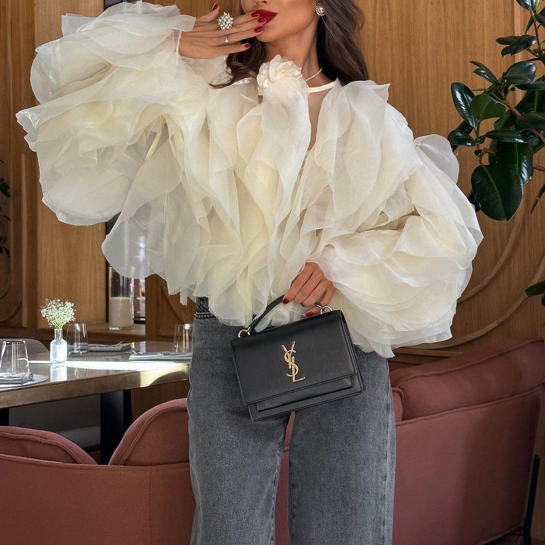 neck fashion womens Round wooden multi-layer short women