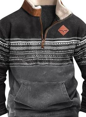 turtleneck half zip sweater mens fleece warm d digital