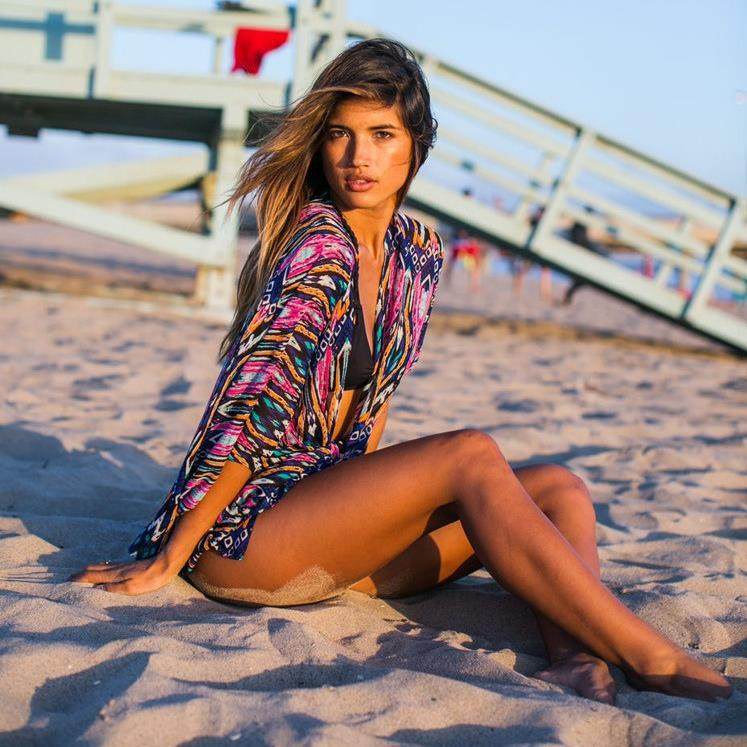 Cardigan chiffon summer sun protection jacket for women on