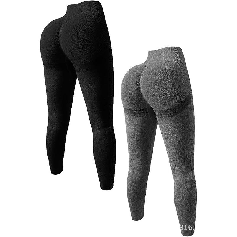 nine-point seamless fitness sports elastic tights running