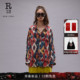 R13 印花衬衫 2026早春新品 宽松落肩设计桑蚕丝数码