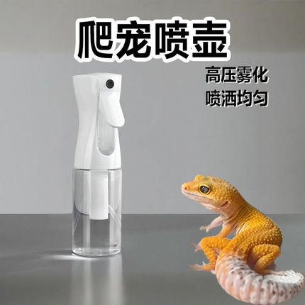 爬宠喷壶守宫喷雾瓶高压稀释超细雾化睫角豹纹保湿造景丰容用品