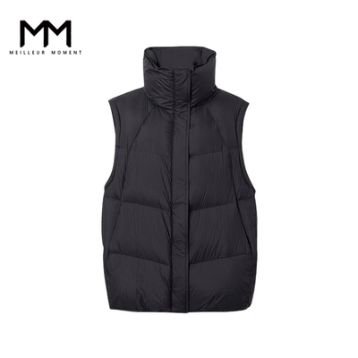 MM麦檬新品鹅绒马甲保暖羽绒服内搭上衣2025年冬季新款5GA180741