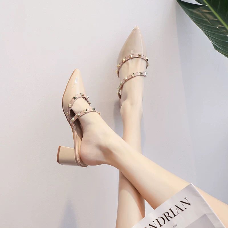 包头半拖鞋外穿2025春夏