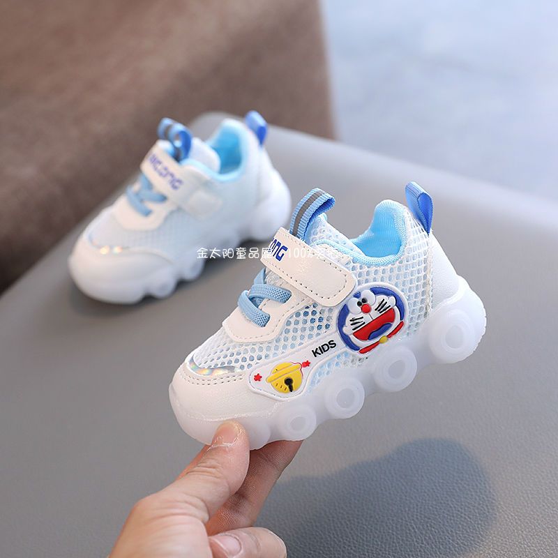 新款儿童单网鞋春夏款男