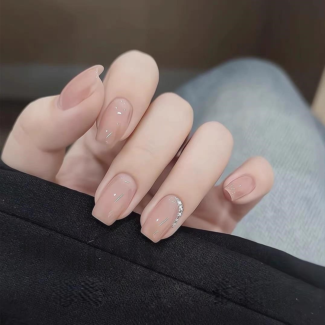 手工定制穿戴甲冰透裸色高级温柔美甲贴片新娘孕妇百搭手工假指甲,彩妆/香水/美妆工具,穿戴甲/甲片,淘宝优惠券,粉丝福利购,淘宝优惠卷