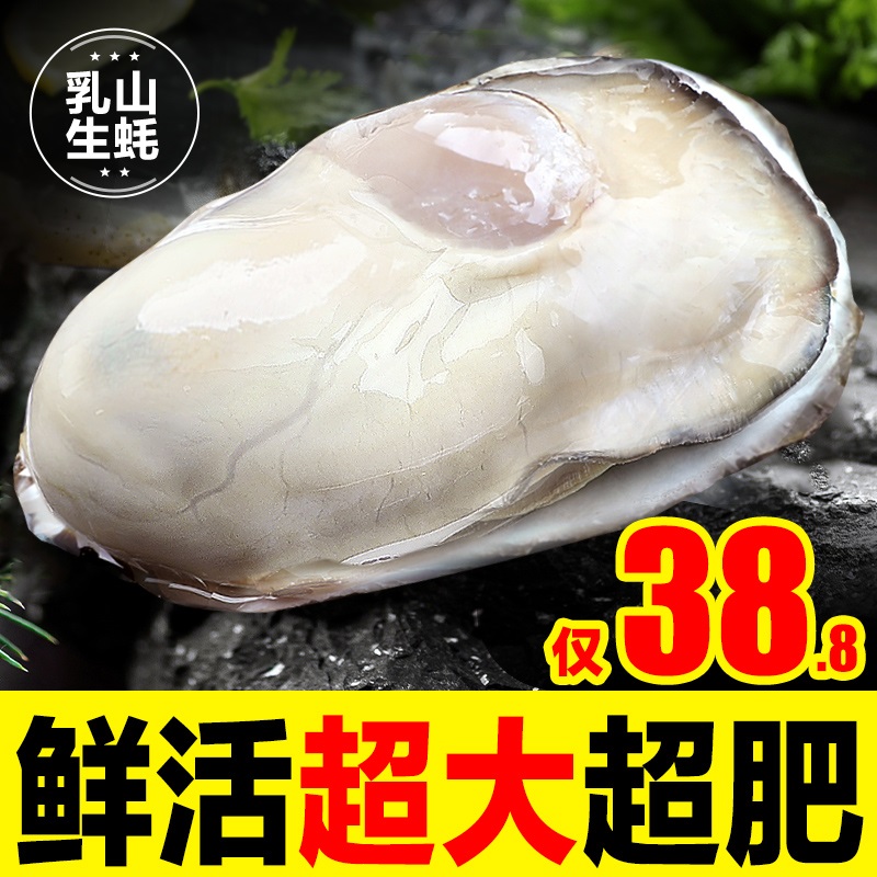 生蚝肉鲜活生蚝现剥特大超大海蛎子肉去壳牡蛎肉新鲜海鲜水产顺丰