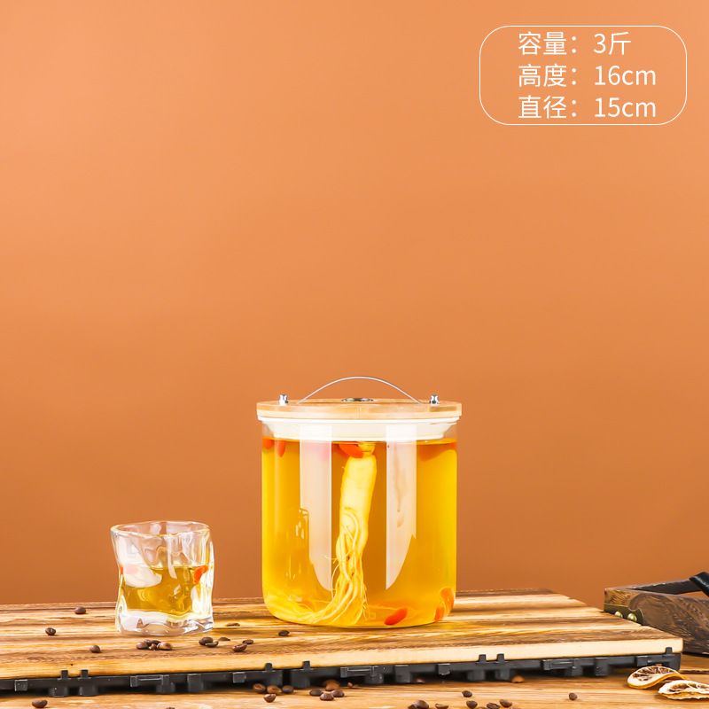 泡酒瓶10斤家用葡萄酿酒罐15斤酒坛子带龙头人参药酒玻璃酒桶现货