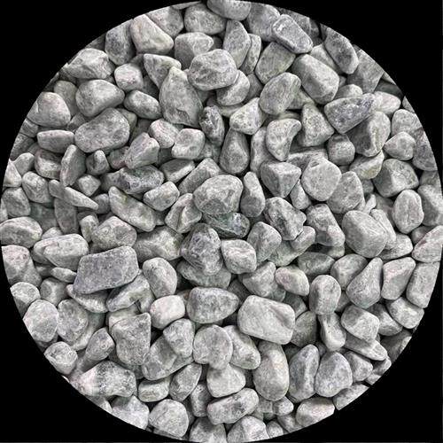 灰色水洗石深灰色洗米石日式枯石子庭院装饰园林灰色砾石石子