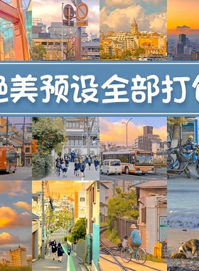 油管大神LR预设PS滤镜PR调色手机Lightroom达芬奇FCPX剪映视频LUT