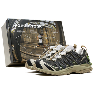 3D街头跑者漫游低帮休闲跑步鞋 熊猫恶作剧 PRO SALOMON萨洛蒙