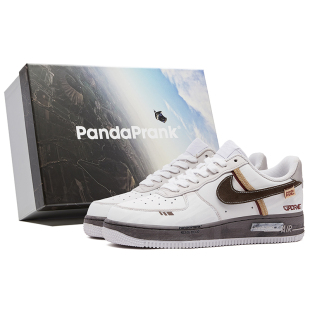 飞跃天际线雾绕户外休闲低帮复古板鞋 熊猫恶作剧Air Low Force