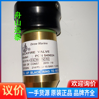 议价/德鲁乙炔回火器阀DREW MARINE ACETYLENE