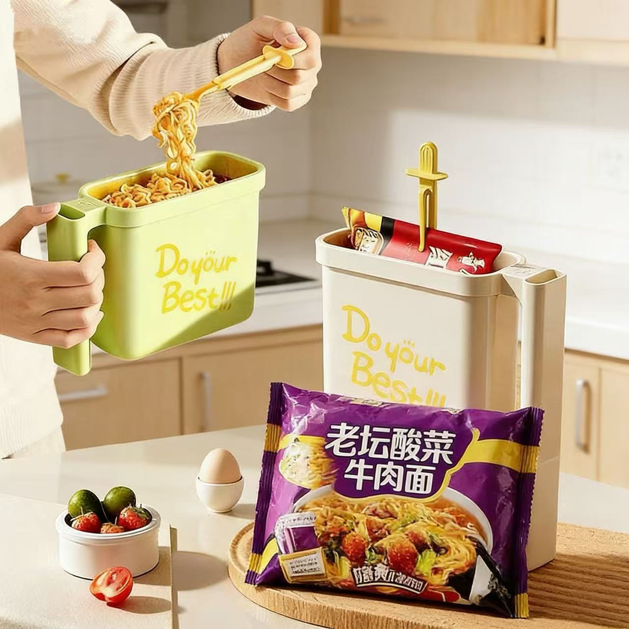 sk袋装泡面碗免洗直接泡泡面