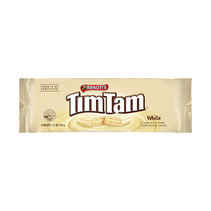 timtam饼干雅乐思白巧克力夹心饼干山姆澳大利亚进口165g袋