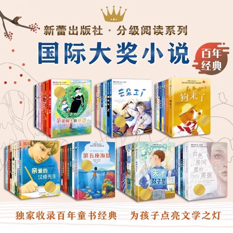国际大奖小说分级阅读套装 一二三四五六七年级儿童文学故事书百年经典梅子涵作序推荐轻松温馨的童话培养阅读兴趣小学生课外书