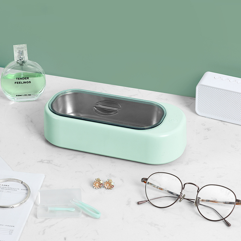 巴优迪超声波迷你清洗机家用眼镜自动洗首饰器牙套隐形眼镜盒仪器