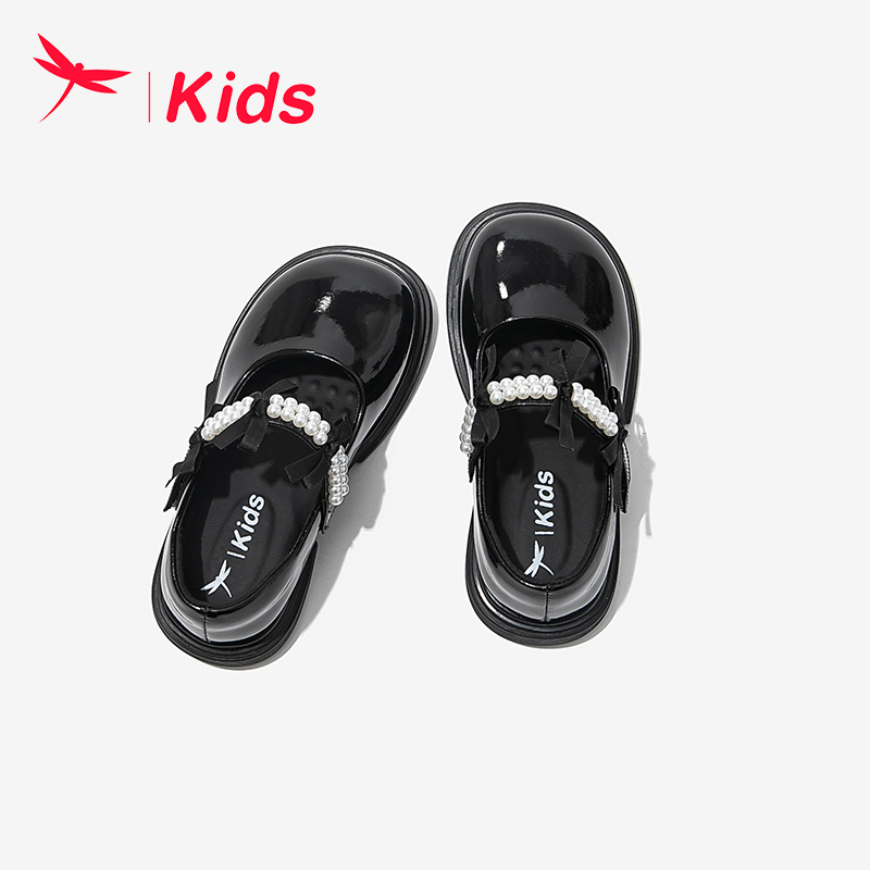 红蜻蜓女童鞋子儿童公主皮鞋洋气软底玛丽珍宝宝单鞋2025春秋新款