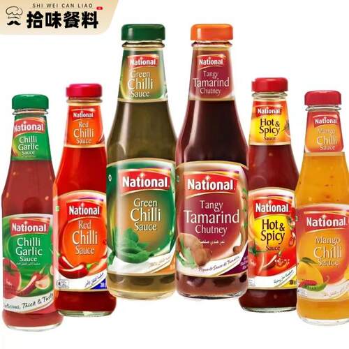 National chili chilli sauce 300g red green chilli chutney