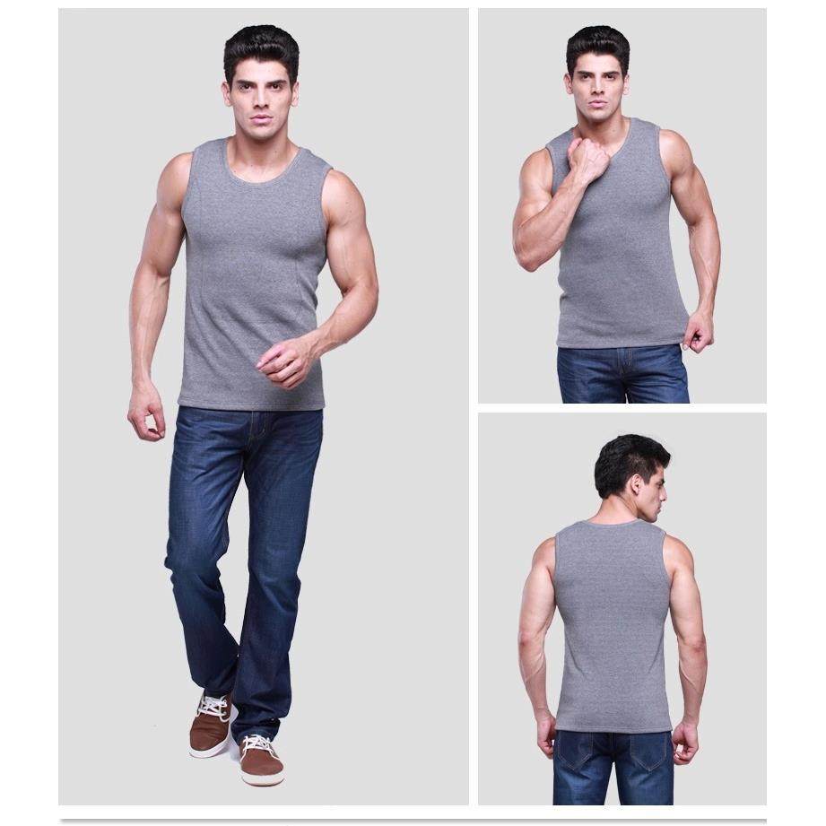 undershirt fit slim workout gym fitness for tops tank
