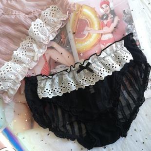 low panties embroidery for sexy lace students female