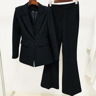cloth piece suit button one pants fashion set
