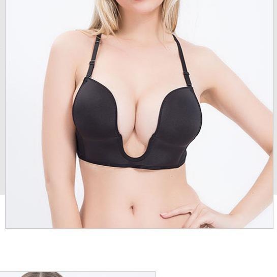 No steel ring push up bra for big breasts to prevent