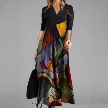 Xiaoxiang long long skirt high-end temperament mid-waist