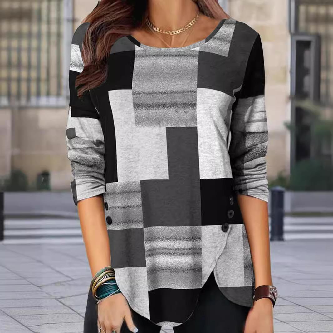 plus button size royal in tops christmas half sequin dressy