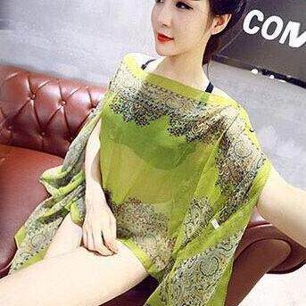 Shawl Shirt Chiffon Jacket Pullover Shirt Protection Sun