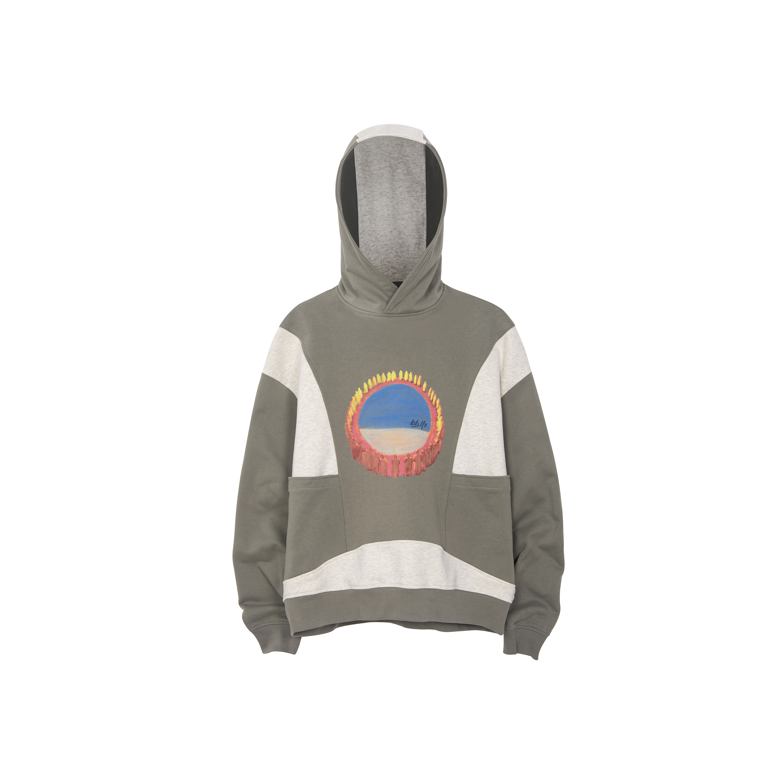 宽松印花重磅卫衣lab.lfe复古