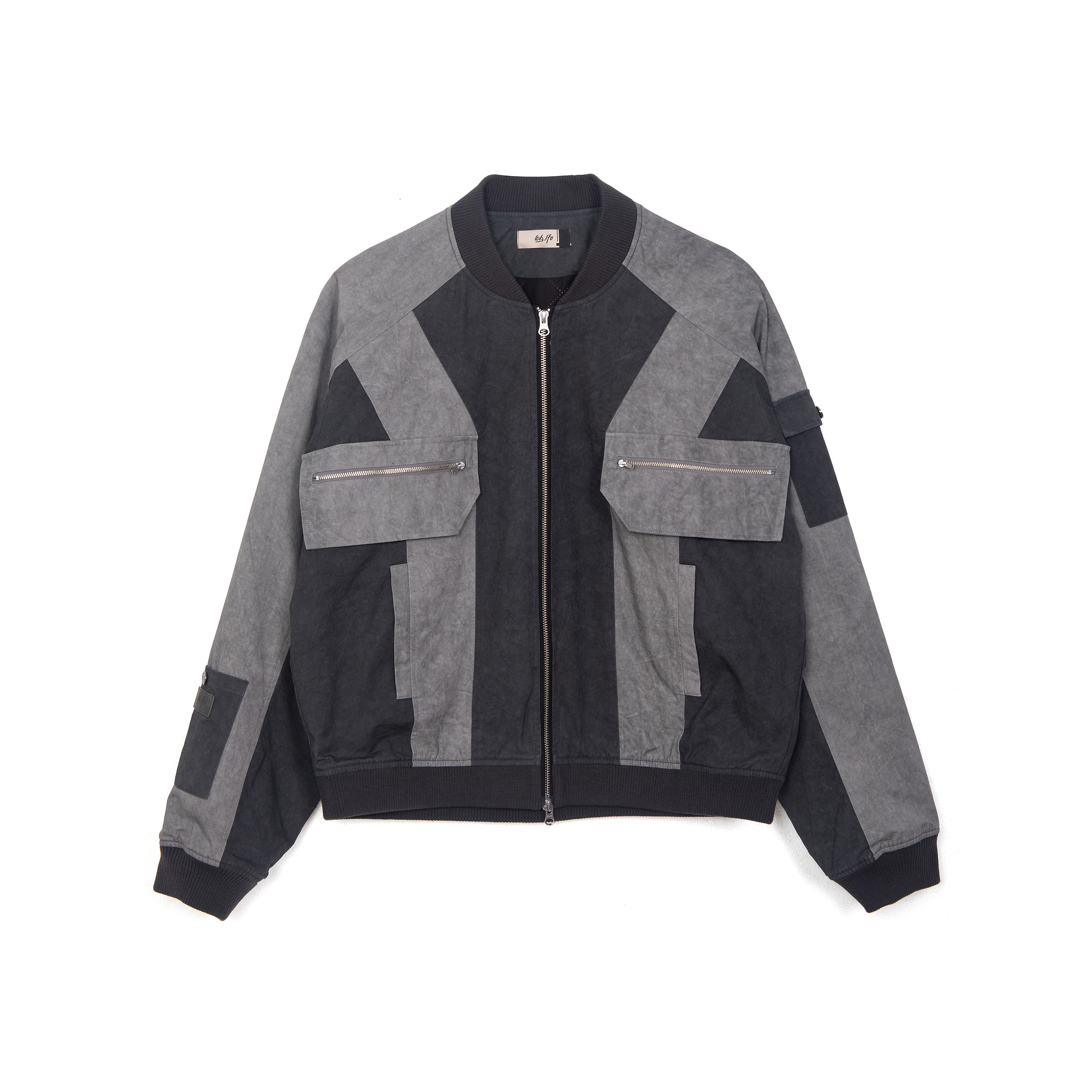 多口袋夹克lab.lfe拼接款