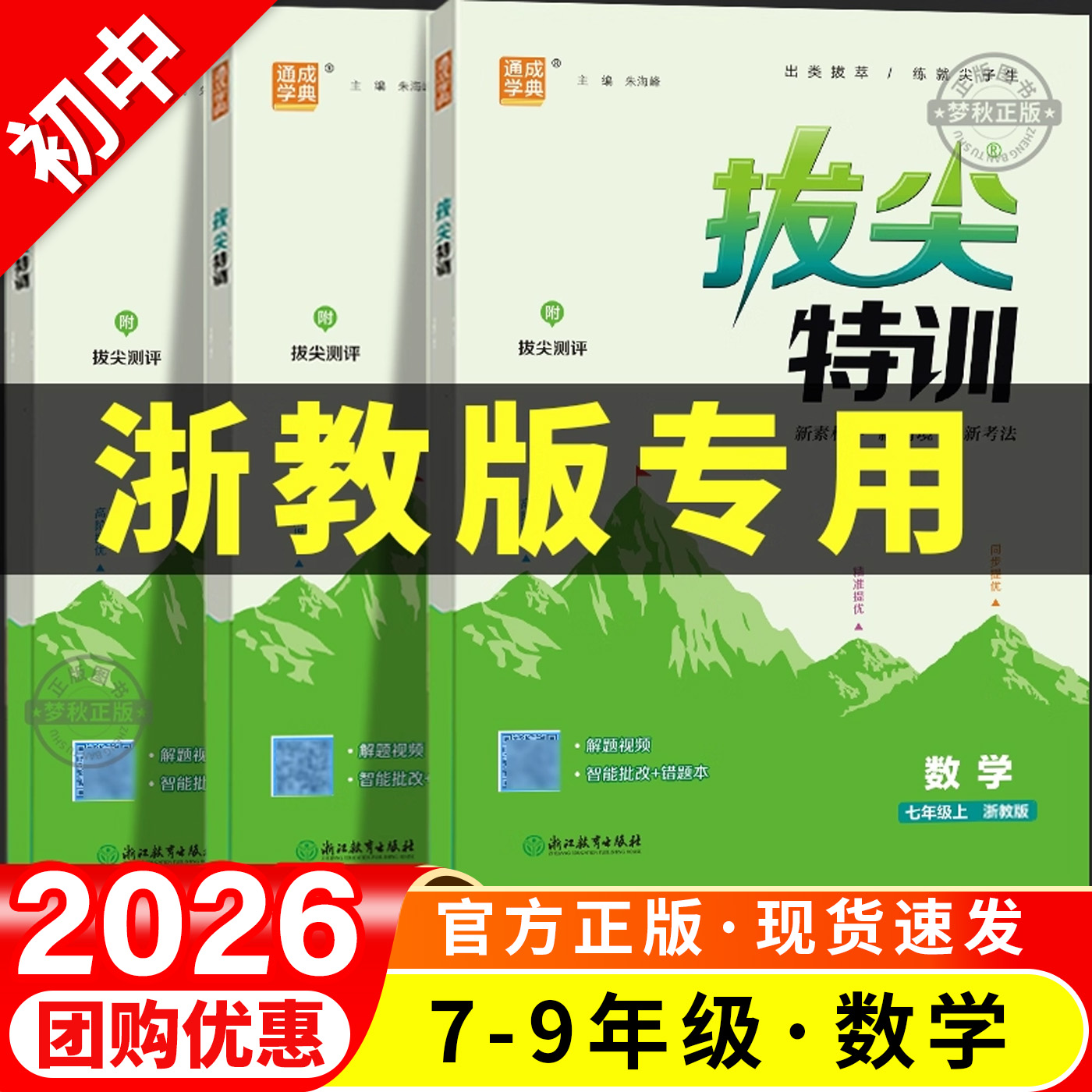 【浙教版数学】初中拔尖特训