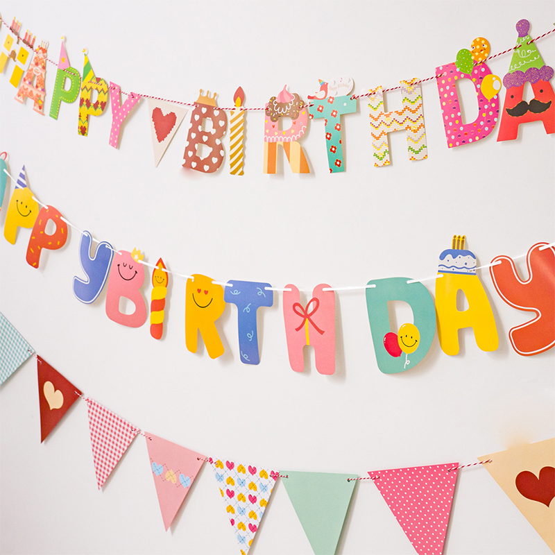 这款拉旗一挂上就有氛围感啦！