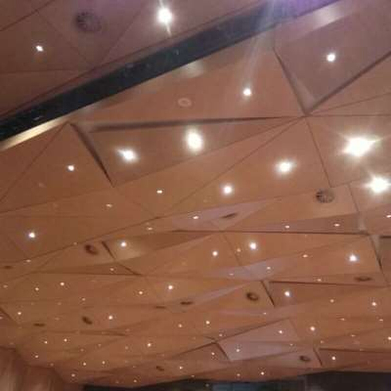 厂促冲孔铝单定天花吊顶室内装饰 铝型栅悬吊式天花板 造S格镂空