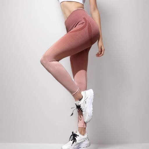 pants yoga hip peach quick-drying tights running womens