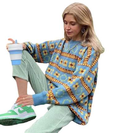 sweater men pullover anti-shrink sweater winter men