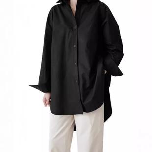 tops with long pockets loose solid size womens color