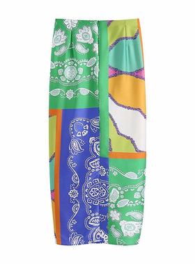 dye floral print luxury swiming size plus patchwork