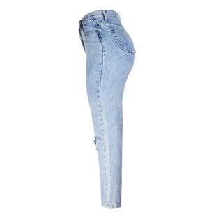 for women comfortable ripped Jeans casual washed