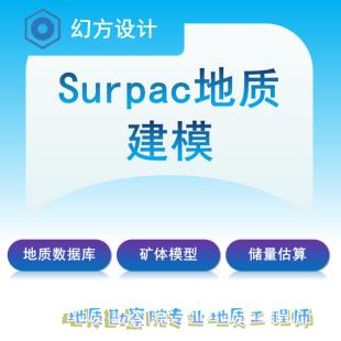 surpac地质建模代做代画地质数据库储量估算块模型赋值矿体模型代