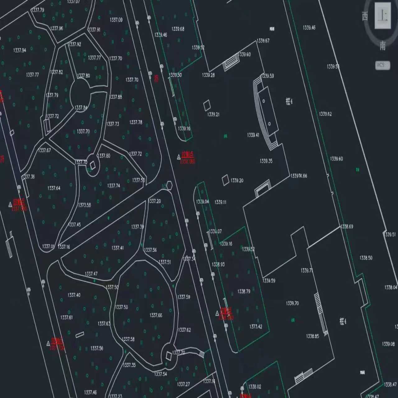 地形图cass代画航测数据处理断面图土方计算勘测定界面积量算代做