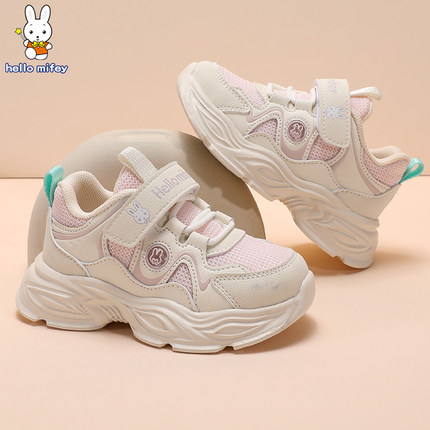 班纳米菲春秋款儿童鞋2-7岁3女童儿童运动鞋秋季小童软底宝宝鞋子