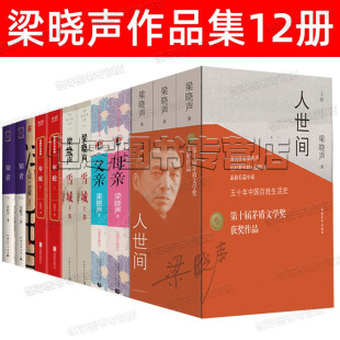 梁晓声作品集12册 人间清醒 母亲父亲 小说集套装 人世间 知青 第十届茅盾文学奖获得者梁晓声经典 雪城 年轮